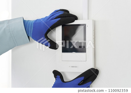 電工安裝對講監視器 110092359