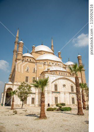 Very beautiful scenery of Mohamed Ali Mosque in Cairo, Egypt 110092616
