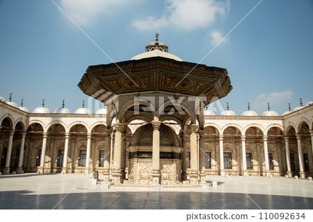 埃及開羅穆罕默德阿里清真寺的風景非常美麗 110092634