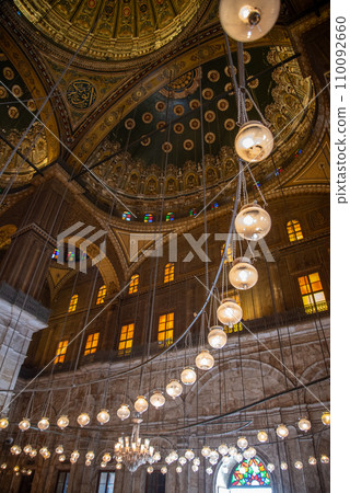 埃及開羅穆罕默德阿里清真寺的風景非常美麗 110092660