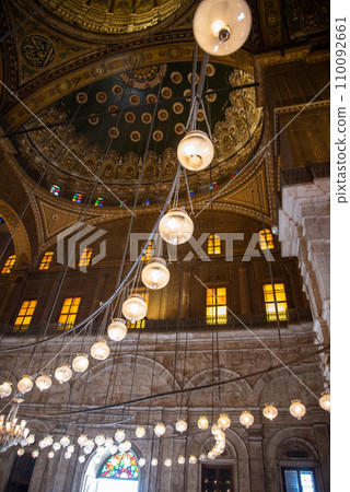 埃及開羅穆罕默德阿里清真寺的風景非常美麗 110092661