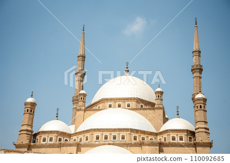 埃及開羅穆罕默德阿里清真寺的風景非常美麗 110092685