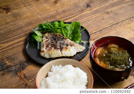 One soup and one dish: sea bream pickled in salted malt One soup and one dish: sea bream pickled in salted malt 110092892