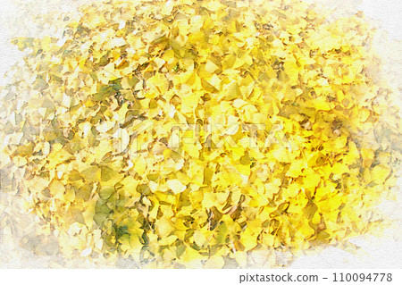 [愛知縣] 稻澤市總武江町銀南公園的水彩畫 110094778