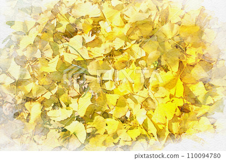 [愛知縣] 稻澤市總武江町銀南公園的水彩畫 110094780