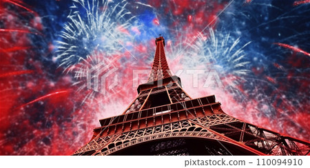 French National Day concept 110094910