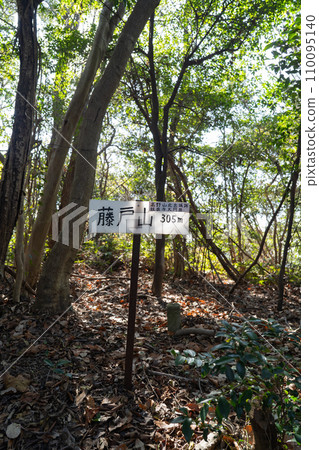 The summit of Mt. Fujito (Kisen Alps) 110095140