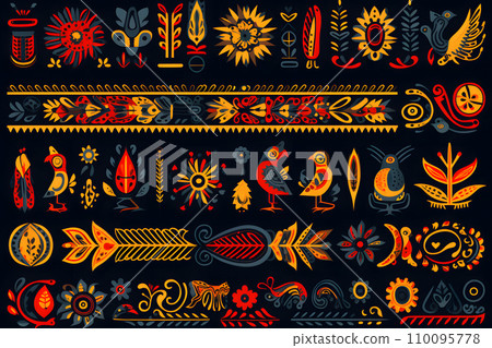 Traditional Ecuador pattern 110095778