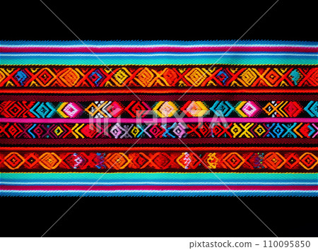 Traditional South America Peruvian pattern 110095850