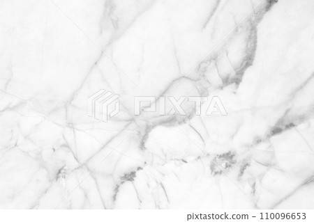 White marble texture background pattern with high resolution. 110096653