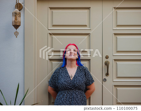 female summer old town walk in Antalya Turkey female summer old town walk in Antalya Turkey 110100075