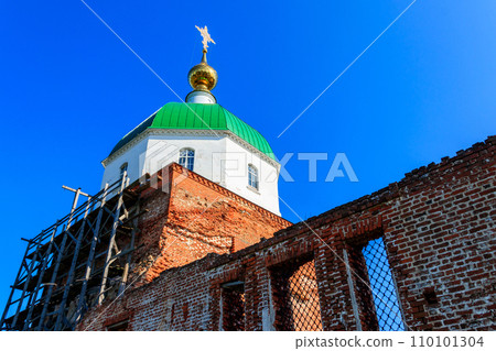 Holy Trinity Church in the village Karacharovo near Murom, Russia 110101304