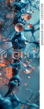 Cells, microbiology, close-up Cells, microbiology, close-up 110103388