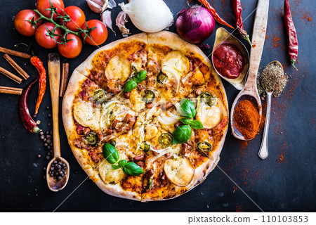 tasty pizza 110103853