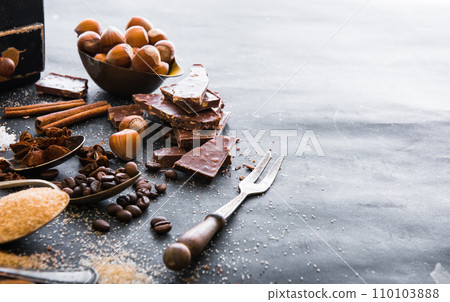 Chocolate, spices Chocolate, spices 110103888