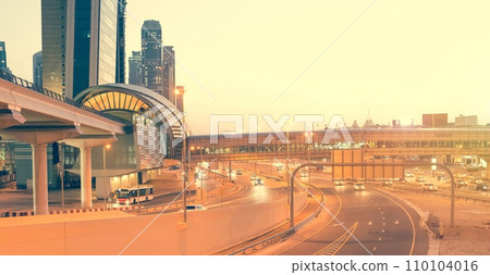 street in Dubai 110104016