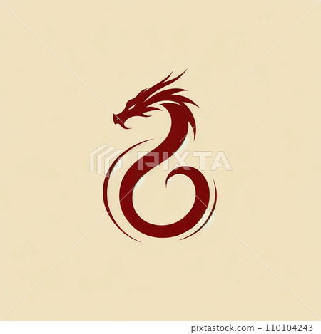 Dragon year illustration 110104243