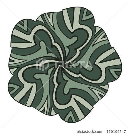 Abstract ornament. Coloful vector illustration. Mandala design. 110104547