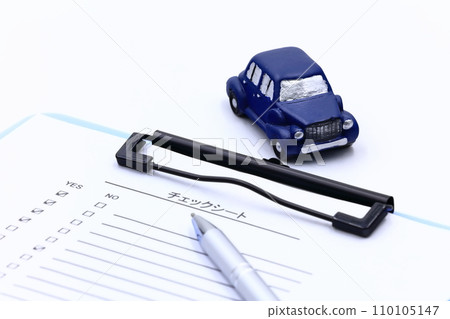 汽車/檢查表的圖像 汽車/檢查表的圖像 110105147