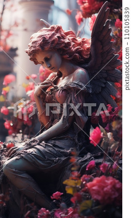 Monument to a mourning angel 110105839