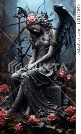 Monument to a mourning angel 110105840