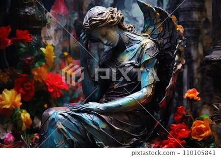 Monument to a mourning angel 110105841