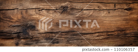Old dark brown wood texture, vintage cracked long plank. Weathered wooden board with natural pattern, knots and color. Theme of background, timber, tree, woodgrain, nature, structure Old dark brown wood texture, vintage cracked long plank. Weathered wooden board with natural pattern, knots and color. Theme of background, timber, tree, woodgrain, nature, structure 110106357