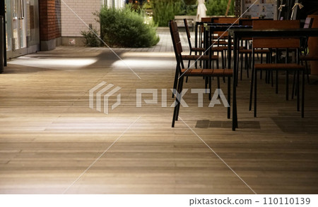 Street cafe chairs and tables Street cafe chairs and tables 110110139