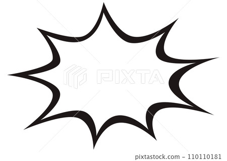 speech bubble frame 110110181