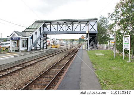 Biei Station JR Biei Station Biei F37 Furano Line JR Furano Line 110110817