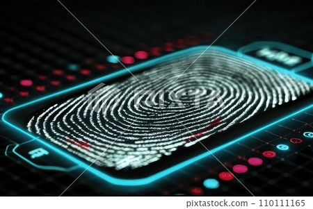 Advanced Biometric Security: Digital Fingerprint Scanning Interface Advanced Biometric Security: Digital Fingerprint Scanning Interface 110111165