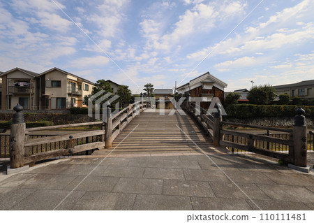 八幡山，八幡神社，秋天的石清水八幡神社，神德，行走， 110111481
