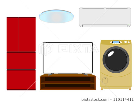 Complete set of household appliances Complete set of household appliances 110114411