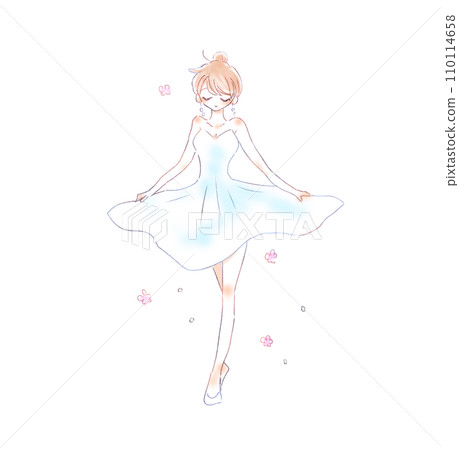 跳舞的女人 110114658