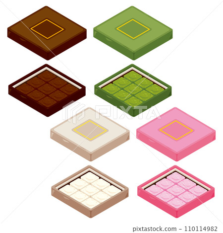 Boxed raw chocolate set with lid 110114982