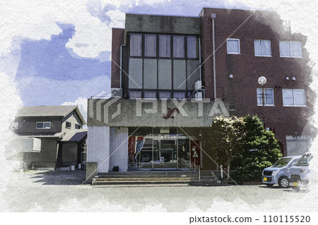 水彩風格小濱商工會議所 福井縣小濱市 110115520