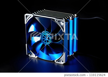 [AI generation] New design of CPU cooler 220611 110115624