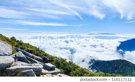 夏天的常年岳登山(三俁登山口~八嶽山:八嶽山眺望) 夏天的常年岳登山(三俁登山口~八嶽山:八嶽山眺望) 110117112