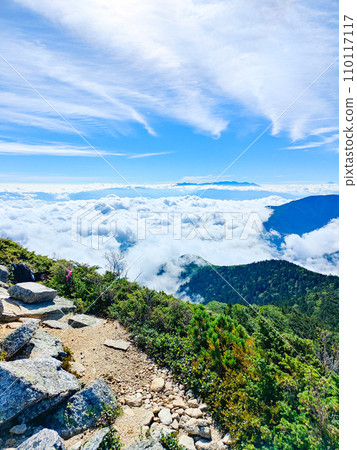 夏天的常年岳登山(三俁登山口~八嶽山:八嶽山眺望) 夏天的常年岳登山(三俁登山口~八嶽山:八嶽山眺望) 110117117