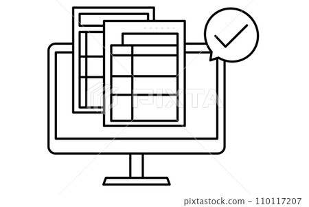 Illustration of the electronic ledger preservation law system, preservation of electronic ledgers, etc., and preservation of electronic data as is. Illustration of the electronic ledger preservation law system, preservation of electronic ledgers, etc., and preservation of electronic data as is. 110117207