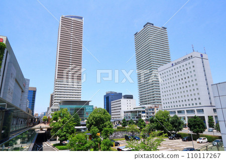 Gifu city urban landscape 110117267