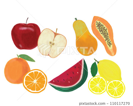 Fruits is good for health. 110117270