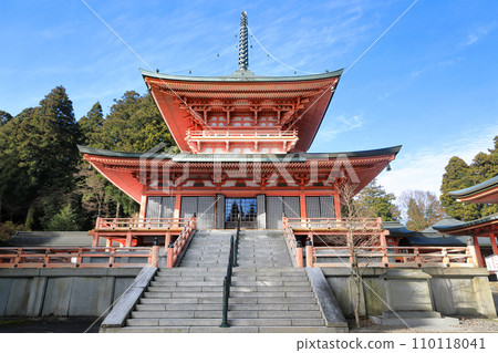 World Heritage Site Head Temple of the Tendai Sect, East Tower of Mt. Hiei Enryakuji Temple Hokke Sojiin East Tower World Heritage Site Head Temple of the Tendai Sect, East Tower of Mt. Hiei Enryakuji Temple Hokke Sojiin East Tower 110118041