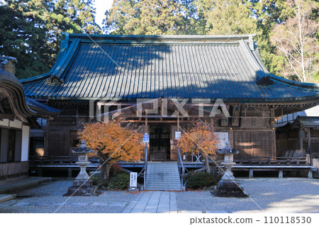 Tendai sect head temple Hieizan Enryakuji Yokogawa Gensandaishido (Shikikodo) main hall Tendai sect head temple Hieizan Enryakuji Yokogawa Gensandaishido (Shikikodo) main hall 110118530