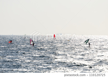 Surfer enjoying marine sports 110120725