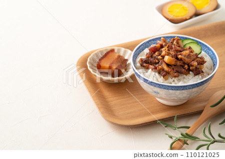 紅燒豬肉飯台式肉so蒲燒飯風扇 110121025