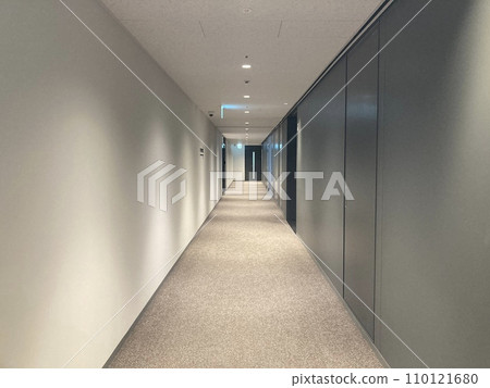 Corridor of office building 110121680