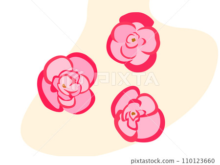 Vector rose flower Vector rose flower 110123660