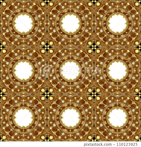 Infinity Tile/Gold Medallion 13 Infinity Tile/Gold Medallion 13 110123925