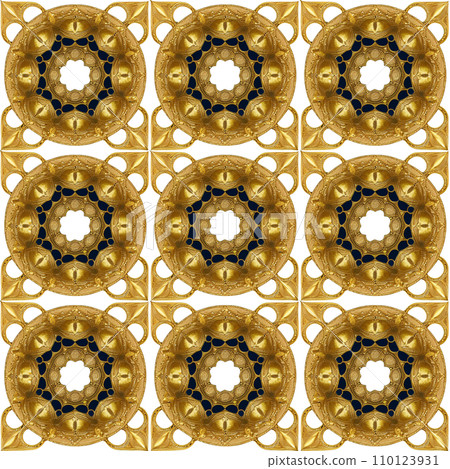 Infinity Tile/Gold Medallion 17 110123931